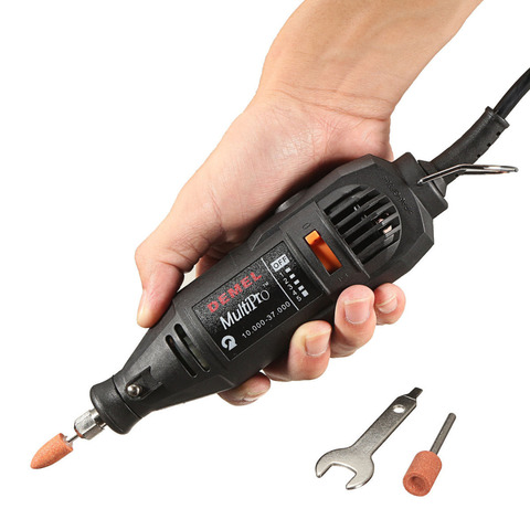 Taladro eléctrico de 110/220V, amoladora Dremel, pluma de grabado, amoladora eléctrica, herramientas de potencia rotativa, juego de Mini taladro, 180W, 5 Spee variables ► Foto 1/6