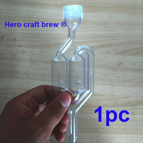 Bloqueo de aire S Bubble Home Brew de alta calidad para fermentación de cerveza con tapa ► Foto 1/4