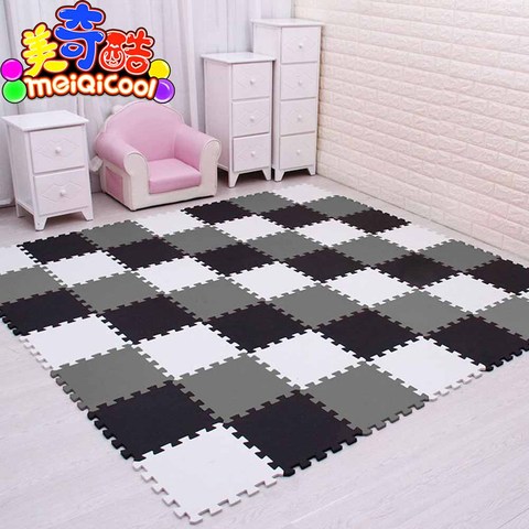 Mei qi cool baby EVA juego de espuma Puzzle Mat para niños enclavamiento ejercicio azulejos piso alfombra, cada 29X29cm18 24/ 30 Uds playmat ► Foto 1/6