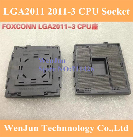 Conector de repuesto LGA 2011-3 LGA2011 V3 para reparación de CPU, soldadura de CPU con bolas de estaño, parte trasera para placa base de la serie X99 ► Foto 1/2