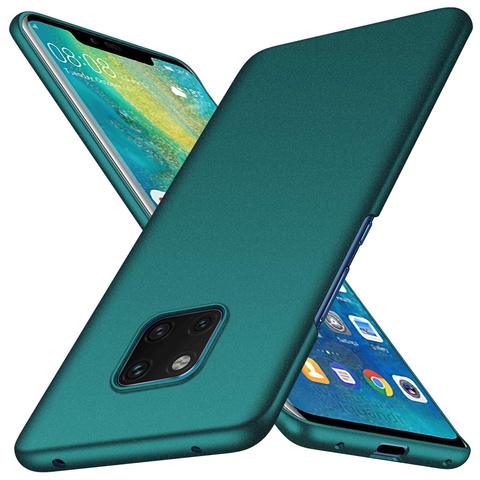 Para Huawei Mate 20 Pro Mate 30 Pro caso WEFOR Ultra-delgada minimalista de protección del teléfono caso de la contraportada para Huawei Mate 20 Pro ► Foto 1/6