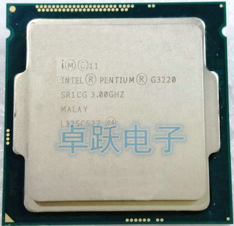 Original para Intel Pentium G3220 Haswell LGA 1150 Dual Core 3,0 GHz L3 Cache 3M HD gráficos CPU de escritorio, envío gratis ► Foto 1/1