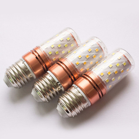 Llevó la lámpara del bulbo del maíz 60LEDs E14 E27 220-240V SMD2835 LED ampolla Bombilla lámpara brillo LED ahorro de energía de la luz de iluminación ► Foto 1/6