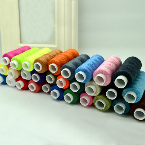 30 piezas coloridas 200 yardas de alta calidad máquina de bordado de hilo de coser DIY Kit de hilo de coser ► Foto 1/5