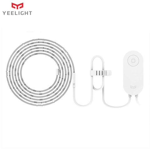 Nuevo (versión internacional) tira de luz LED inteligente Xiaomi Yeelight EU/US Plug RGB banda de correa de luz colorida mi Home APP Control ► Foto 1/6