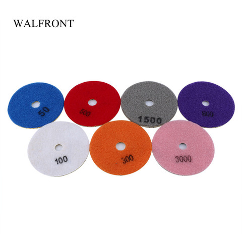 Walfront 7 unids/lote pulido discos 4 