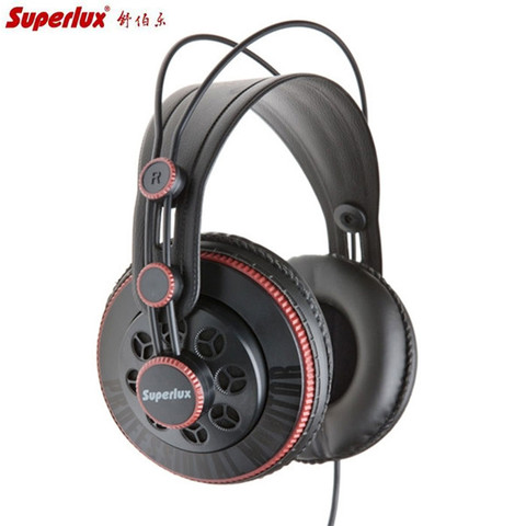 Superlux HD681-auriculares con Cable dinámico Supergraves, auriculares con conector de 3,5mm, auriculares con cancelación de ruido, diadema ajustable, Cable de 9 pies ► Foto 1/6