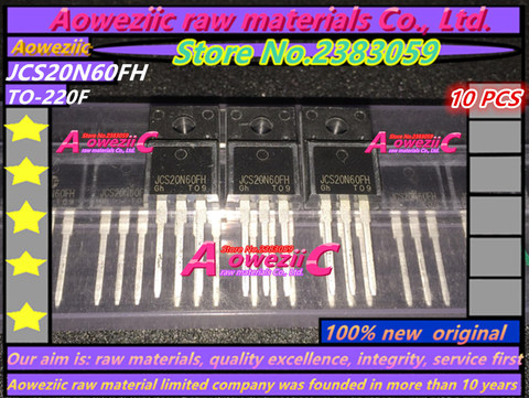 Aoweziic-transistor de 100% con efecto de campo, TO-220F original, JCS20N60FH 20N60, 600V 20A ► Foto 1/2