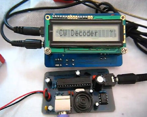 Generador de señal CW, teclado, código Morse, decodificador CW, lector de código Morse ► Foto 1/4