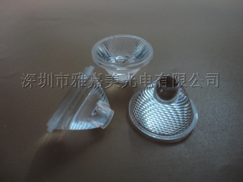 Lentes LED Cree diámetro 20mm superficie granulada (10 15 20 25 30 38 45 60 85 grados lente) XPE/XPG lente XP-G2 lente ► Foto 1/1