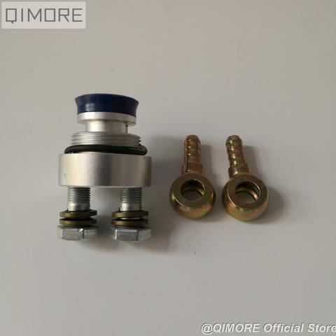 Radiador de aceite adaptador de accesorios para 4 tiempos Scooter ciclomotor GY6 50 80 100 de 125 de 150 139QMB 147QMD 152QMI 157QMJ ► Foto 1/6