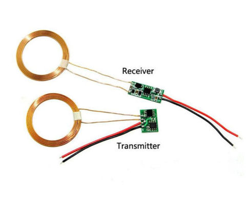 Transmisor de carga inalámbrica + módulo receptor de solución, cc 5-12V, para Arduino, 1 Uds. ► Foto 1/1