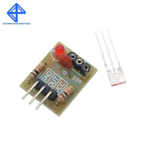 Módulo de Sensor receptor láser sin tubo modulador, interruptor de relé de Módulo de Sensor láser de alto nivel y bajo para Arduino, 1 Uds. ► Foto 1/6