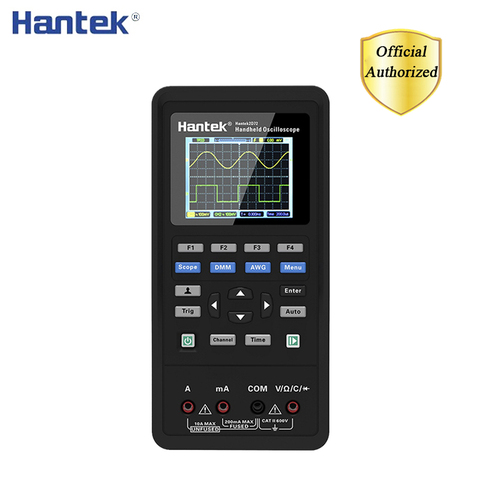 Multímetro Digital Hantek + generador de onda + osciloscopio portátil 3 en 1 USB 2 canales 40mhz 70mhz mejor Kit de prueba ► Foto 1/6