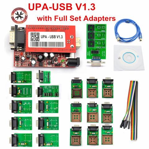 Unidad Principal de sintonización de UPA-USB UPA USB, adaptador eeprom 1,3, programador ECU, con Chip ECU, alta calidad, V1.3, precio más bajo, envío gratis ► Foto 1/6