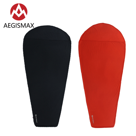 Aecismax termolita caliente 5/8 grados Celsius saco de dormir forro para acampar al aire libre portátil individual almohadilla de dormir Bloqueo de temperatura ► Foto 1/5