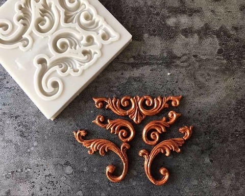 Molde de silicona de tótem Retro 1 pieza molde de fondant para decoración de pasteles herramientas molde de goma de chocolate B073 ► Foto 1/3