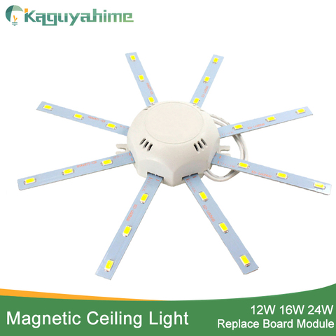 Kaguyahime-módulo de luz LED magnética, 12W, 16W, 20W, 24W, accesorio de imán para luz descendente, lámpara Led con placa de pulpo de 220V para techo ► Foto 1/6