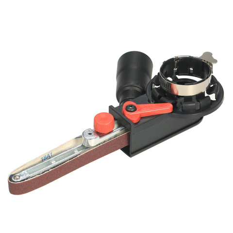 Adaptador de lijadora de cinta lijadora en ángulo, bricolaje, correa de lijado, Bandfile herramientas dremel para afilador de cuchillos eléctrico de 100mm y 4 