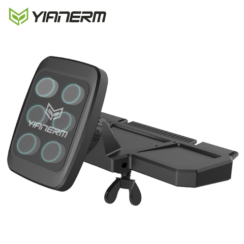 Yianerm-soporte magnético para teléfono de coche, con ranura para CD, para iPhone Xs Max Samsung S9 ► Foto 1/6
