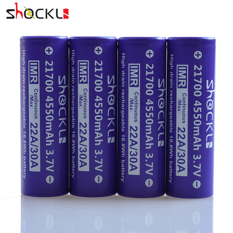 Shockli-batería recargable de litio de alta corriente, dispositivo de alta potencia, 21700 mAh, 4550 V, 30A ► Foto 1/6