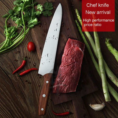 Cuchillos de Chef 5cr15MOV cuchillos de cocina cuchillo para carne ► Foto 1/3