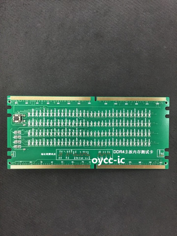 1 Uds * nueva placa base de escritorio DDR4 RAM Memorry Slot Tester con LED ► Foto 1/1