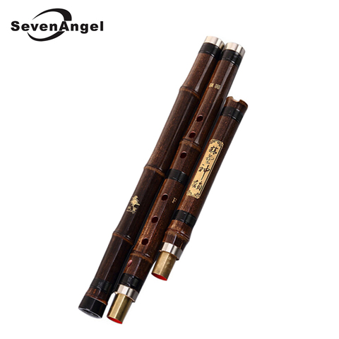 XIAO-flauta vertical de bambú Natural, instrumento Musical F/G, clarinete de llave profesional binodal, enchufe único ► Foto 1/5