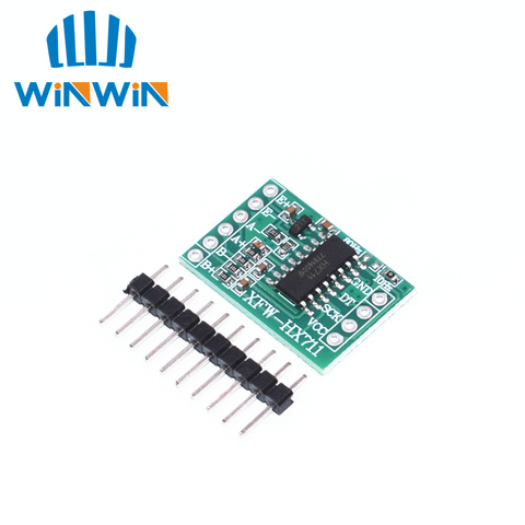 Miniteclado de pesaje I01 HX711, Sensor de doble canal de 24 bits, microcontrolador de Sensor de presión de precisión, 1 Uds. ► Foto 1/1
