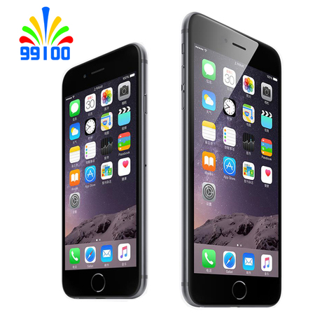 Smartphone apple-iphone 6 plus, iPhone desbloqueado, Dual Core, soporte 3G WCDMA 4G LTE, 16GB/64GB/5,5 GB, pantalla de 128 pulgadas, CPU 1,4 GHz, cámara de 8,0 MP ► Foto 1/6