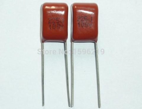 10 Uds. Condensador CBB 225 100V 225J 2,2 uF 2200nF P7.5 CL21 condensador de película de polipropileno metalizado ► Foto 1/1