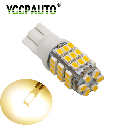 YCCPAUTO-bombillas Led T10 para coche, W5W, 194, 1206, 42SMD, Color blanco, DC12V, Super brillante, intermitente lateral, panel de matrícula ► Foto 1/6
