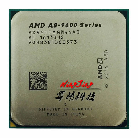 Procesador de CPU AMD A8-Series A8 9600, 3,1 GHz, 65W, Quad-Core, AD9600AGM44AB, enchufe AM4 ► Foto 1/1