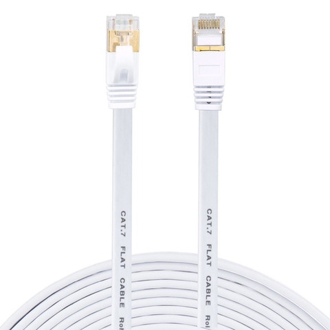 Cable de red Ethernet Cat7 Lan, STP, RJ 45, rj45, 15m/20m/30m para enrutador, portátil ► Foto 1/6