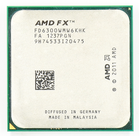AMD FX 6300 AM3 + 3,5 GHz/8 MB/95 W 6 Core CPU procesador ► Foto 1/2