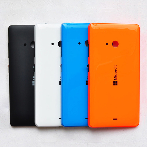 ZUCZUG-carcasa trasera de plástico Original para Microsoft Nokia Lumia 540, carcasa trasera para batería con botones laterales, pieza de reparación de 540 ► Foto 1/6