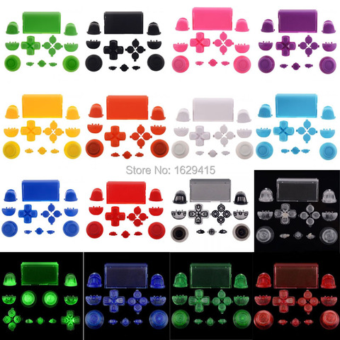IVYUEEN completa botones Mod Kit para Sony PlayStation Dualshock 4 PS4 controlador R2 L2 R1 L1 gatillo botones de juego Accesorios ► Foto 1/6
