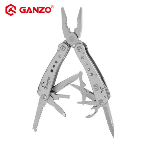 Ganzo-Alicates múltiples G200 serie G201, juego de herramientas de mano, destornillador, cuchillo plegable portátil, alicate de acero inoxidable, 24 Uds. ► Foto 1/6