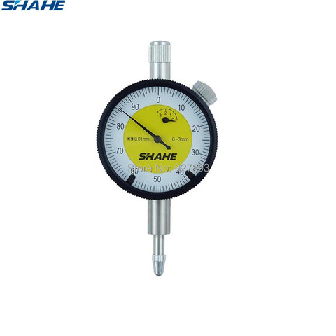 Shahe-Indicador de dial de 0-3mm, herramientas de medición de precisión, MINI Indicador de dial Métrico ► Foto 1/2