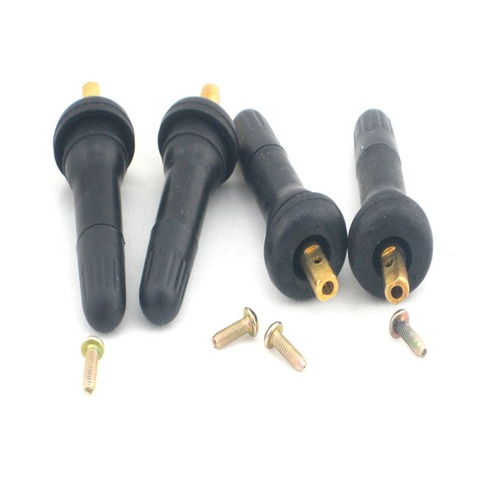 4 Uds TPMS válvulas neumáticos de caucho EPDM neumático de caucho sistema de supervisión de presión Sensor de vástago de válvula Kit de reparación ► Foto 1/3