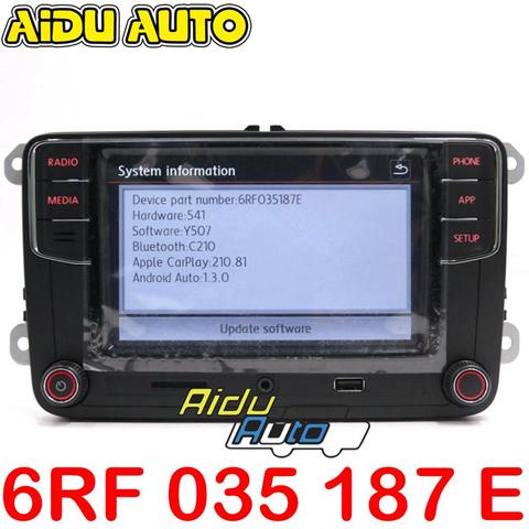 6RF 035 187 E CarPlay Android Auto RCD330 RCD340 Plus Noname Radio 6RF035187E ► Foto 1/6