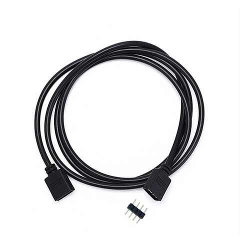 Cable de extensión de 4 pines, conector con Cable RGB 5050 3528, tira de luz LED, Cable de conexión con aguja para tira de luz LED RGB 5050 ► Foto 1/6