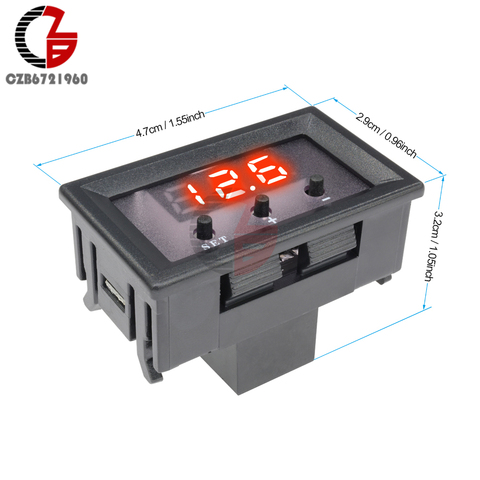 Controlador de temperatura Termostato Digital LED para coche ► Foto 1/6