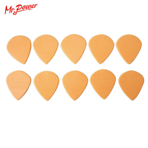 Amarillo/Negro 50 piezas Joyo antideslizante Jazz Guitar Picks pesado 1,4mm POM Durable guitarra eléctrica bajo guitarra escoge las púas 32 ► Foto 1/6