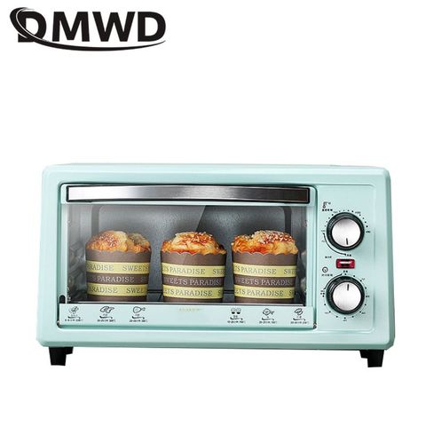 DMWD-Mini horno eléctrico multifuncional para el hogar, máquina para hornear pasteles, verduras y frutas, 220V, 800W, 11L ► Foto 1/3