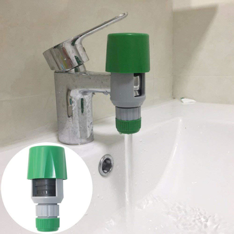 Adaptador de grifo de cocina lavabo de baño manguera de agua grifo de rosca conector de grifo para jardín exterior Interior Dropshipping ► Foto 1/6