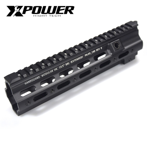 XPOWER-Protector de manos para Paintball 416 Rail, accesorios M-LOK para AR AEG Airsoft M4A1 CS, caja de cambios receptora de deportes tácticos al aire libre ► Foto 1/6