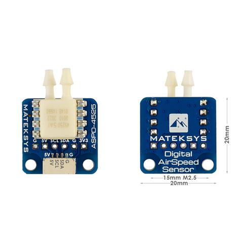 MATEK ASPD-4525 DIGITAL SENSOR de velocidad aerodinámica para F405-WING F411-WING F722-Wing controladores de vuelo Avión RC Drones piezas de DIY ► Foto 1/4