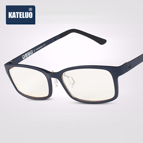 Gafas de protección contra luz azul de la marca KATELUO 2022, gafas para ordenador para hombre, montura transparente para gafas de mujer 1310 ► Foto 1/6