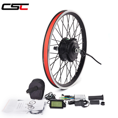 Kit de conversión de bicicleta eléctrica MXUS Motor sin escobillas del Motor 36V 250W 350W 48V 500W de rueda de bicicleta 20 24 26 27,5 28 29in 700C EBIKE ► Foto 1/6